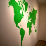 Mapa świata mural » MURALE Art